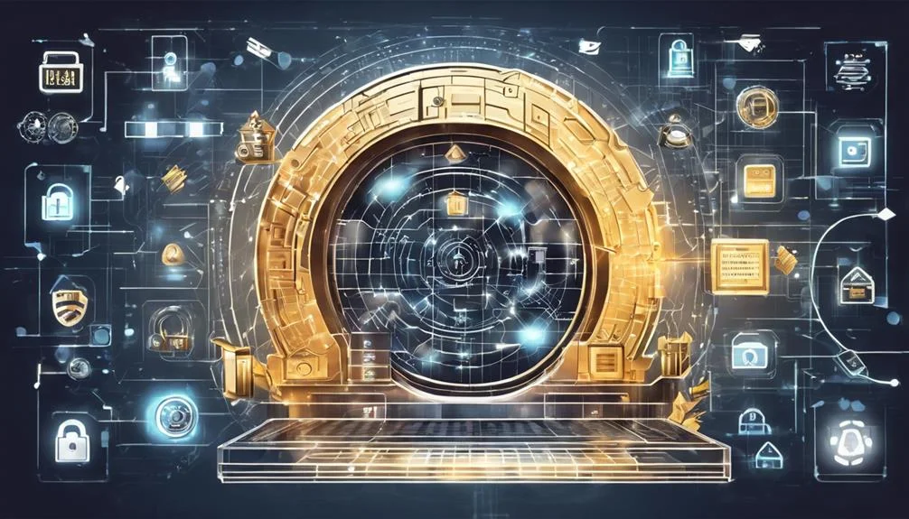secure data storage blockchain