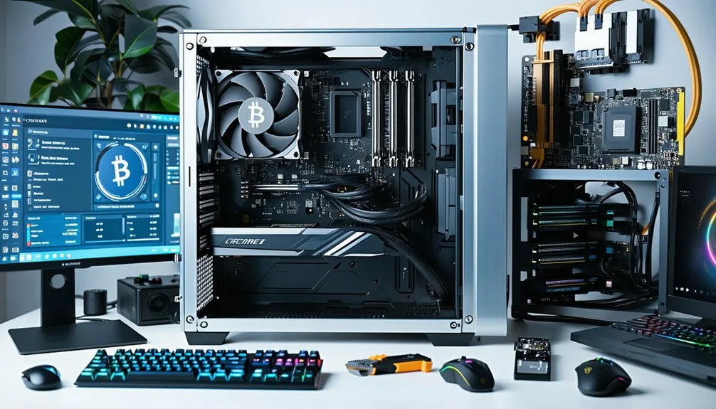 Essential Beginner Friendly Bitcoin Mining Equipment 15 building your mining setup