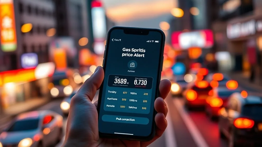 automated gas price alerts