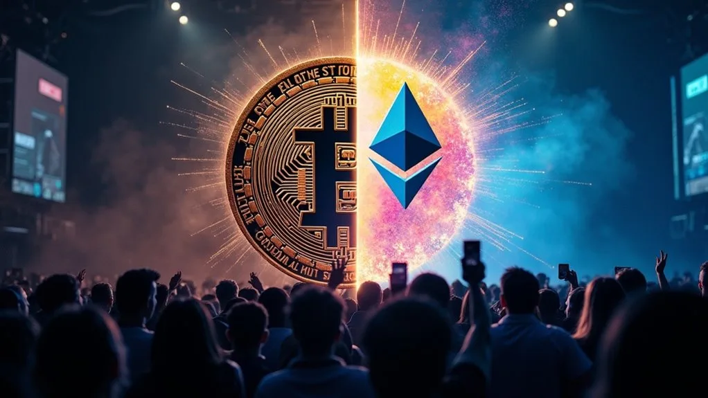 bitcoin and eth differences
