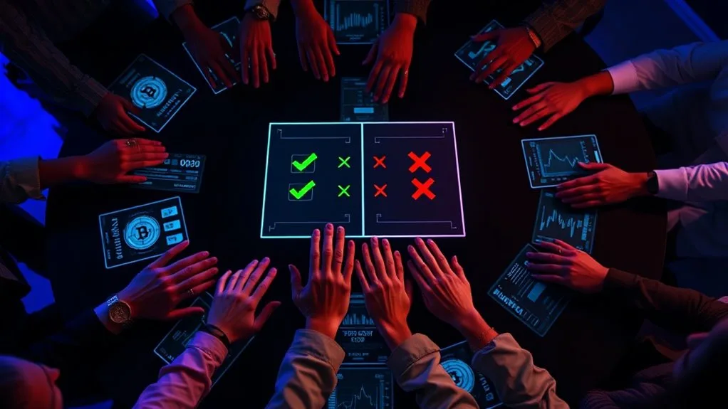 decentralized community consensus process