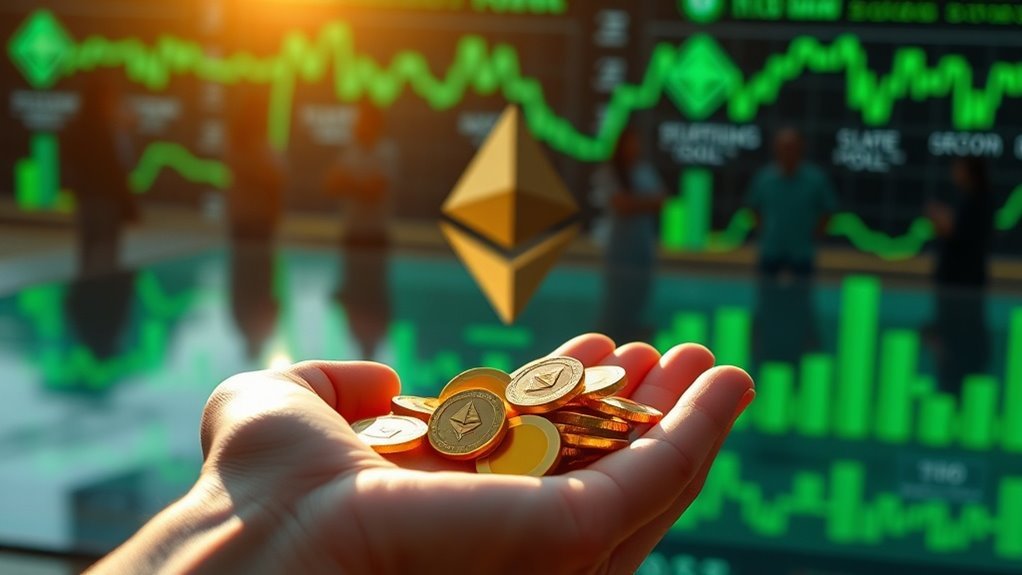 pooled staking rewards accessibility