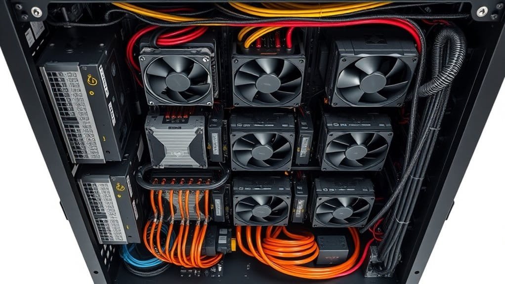 securely assemble mining hardware