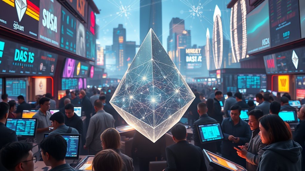 separate fee market for blobs